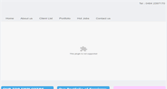 Desktop Screenshot of excalibreindia.com